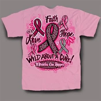 Men's short-sleeve draped orange shirt-Sweet Thing Funny Cure Pink Ribbon Cancer Girlie Bright T-Shirt