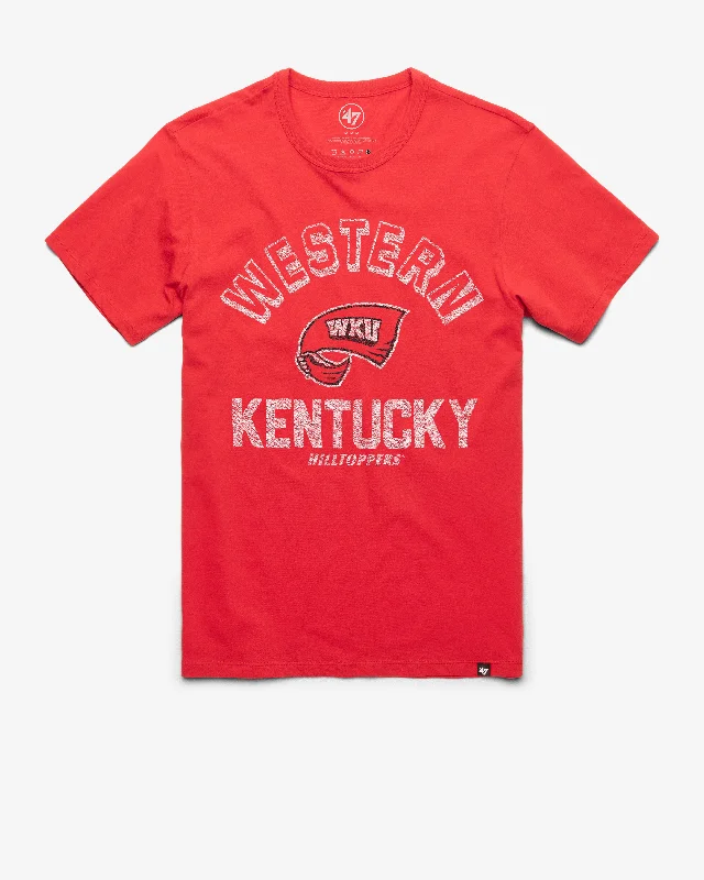 Men's short-sleeve vacation floral tee-WESTERN KENTUCKY HILLTOPPERS RETROGRADE '47 FRANKLIN TEE