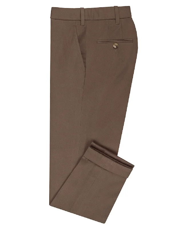 men's khaki pants-Arihant Pecan Brown-Chino