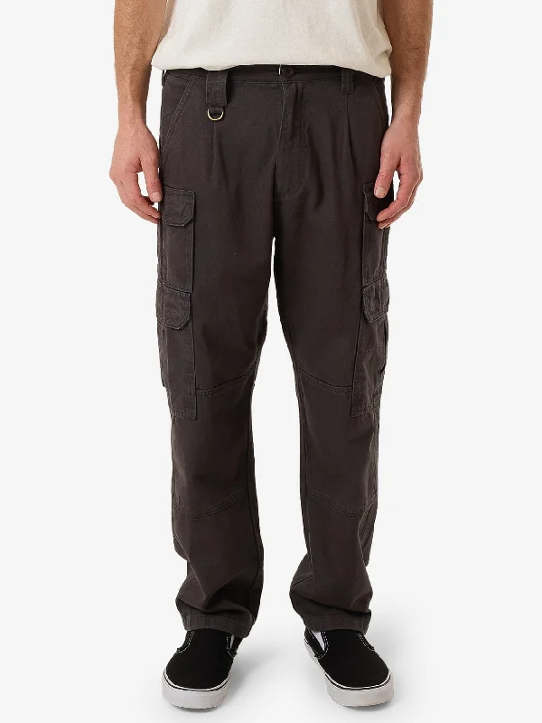 men's blue formal pants-Big Slacker Union Utility Pant - Dark Charcoal