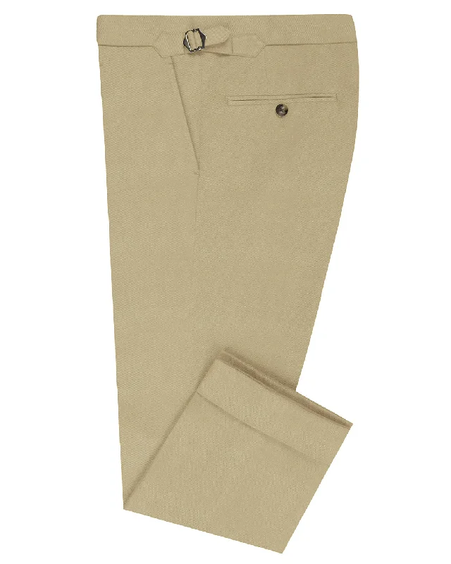 men's gray cargo pants-Classic Beige Light Chino