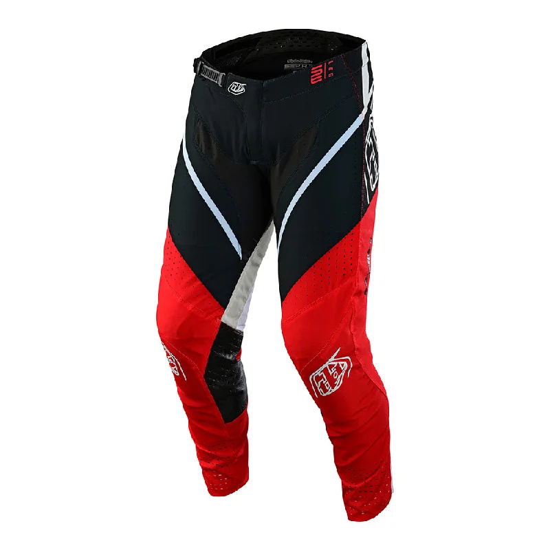 men's travel pants-SE Pro Pant Lanes Red / Black