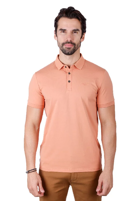 Men's short-sleeve rave neon shirt-Fundamental Draft Polo Shirt