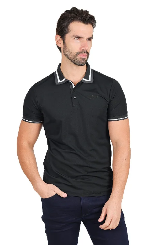 Men's short-sleeve aqua beach shirt-Golf Polo Polo Shirt