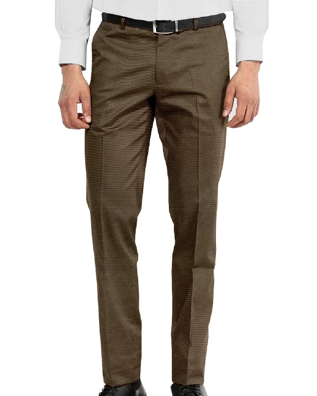 men's stretch gray cargo pants-Khaki Summer Light Twill Chino