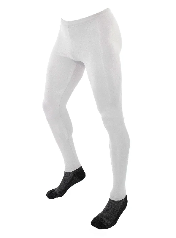 men's slim denim pants-ProWikMax™  Thermal Performance Pant/Tights White