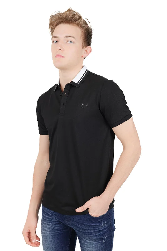 Men's short-sleeve aqua beach shirt-MARQUE POLO 4