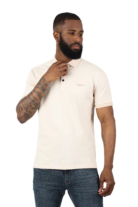 Men's short-sleeve perforated athletic tee-Vogue Cut Polo Shirt 2