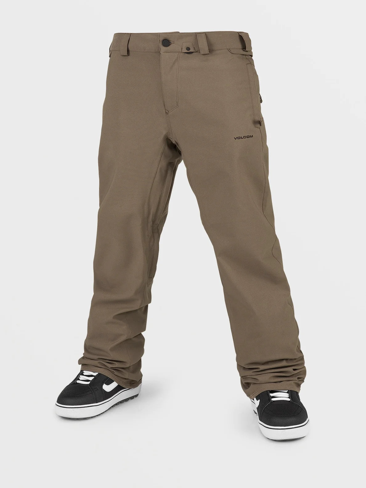 men's cotton relaxed pants-Volcom Men's Freakin Snow Chino Snow Pants 2024