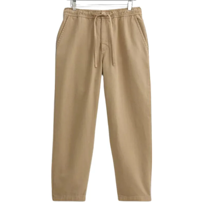 men's white relaxed pants-Kurt Trouser