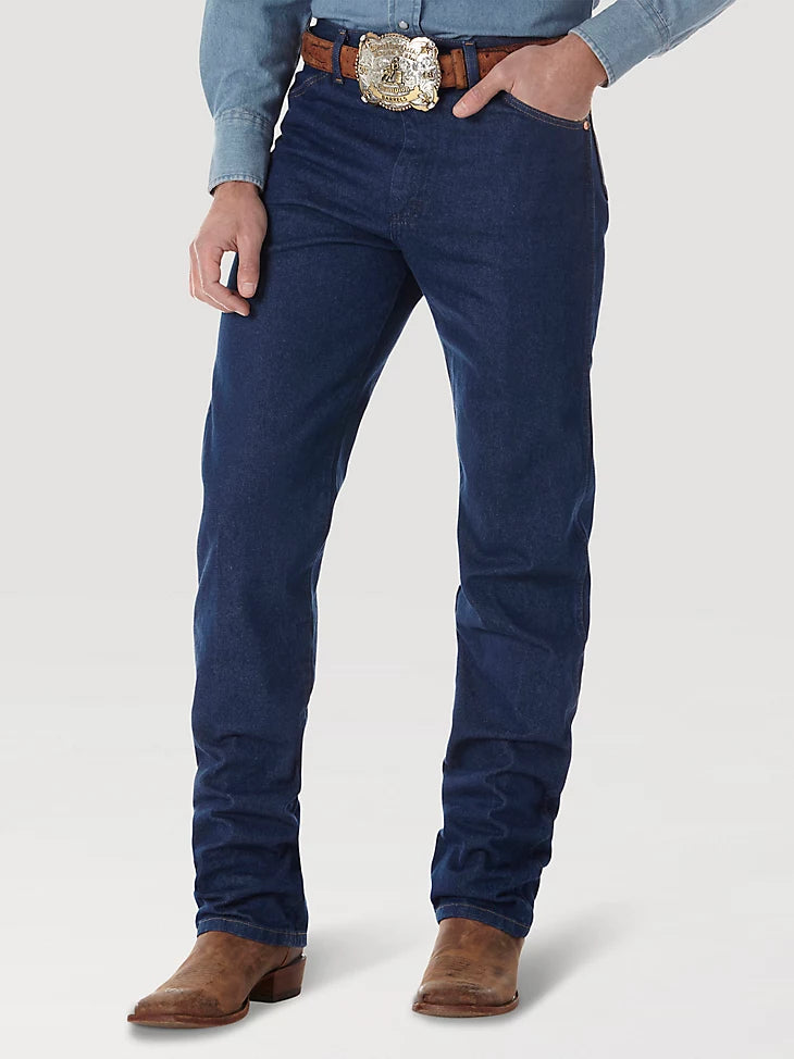 men's tapered jogger pants-Wrangler Original Fit Jean 13MWZ - Indigo